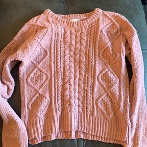 Soft pink SO sweater size Medium, never worn
